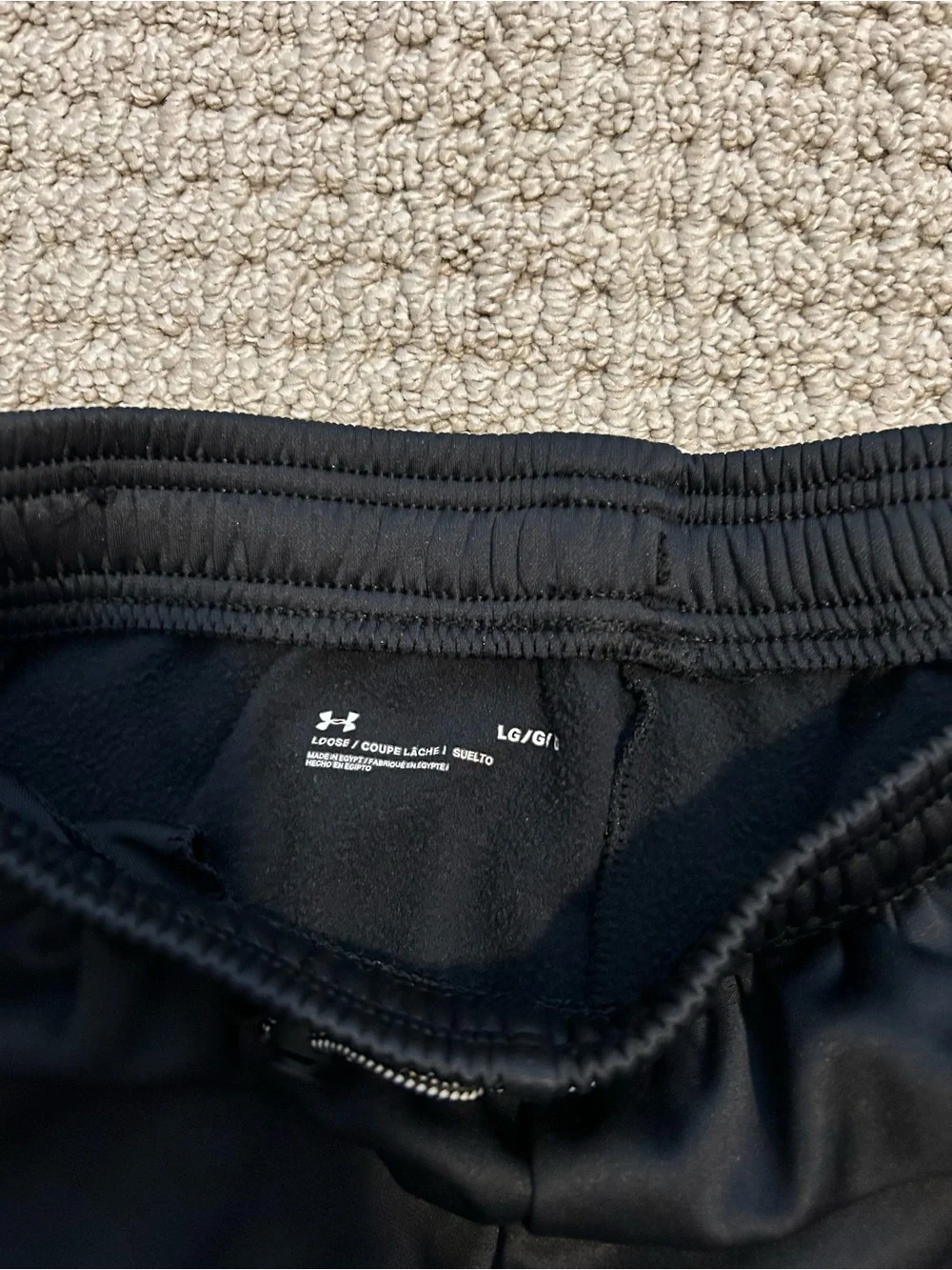 Under Armour Black Men's Athletic Joggers with Logo